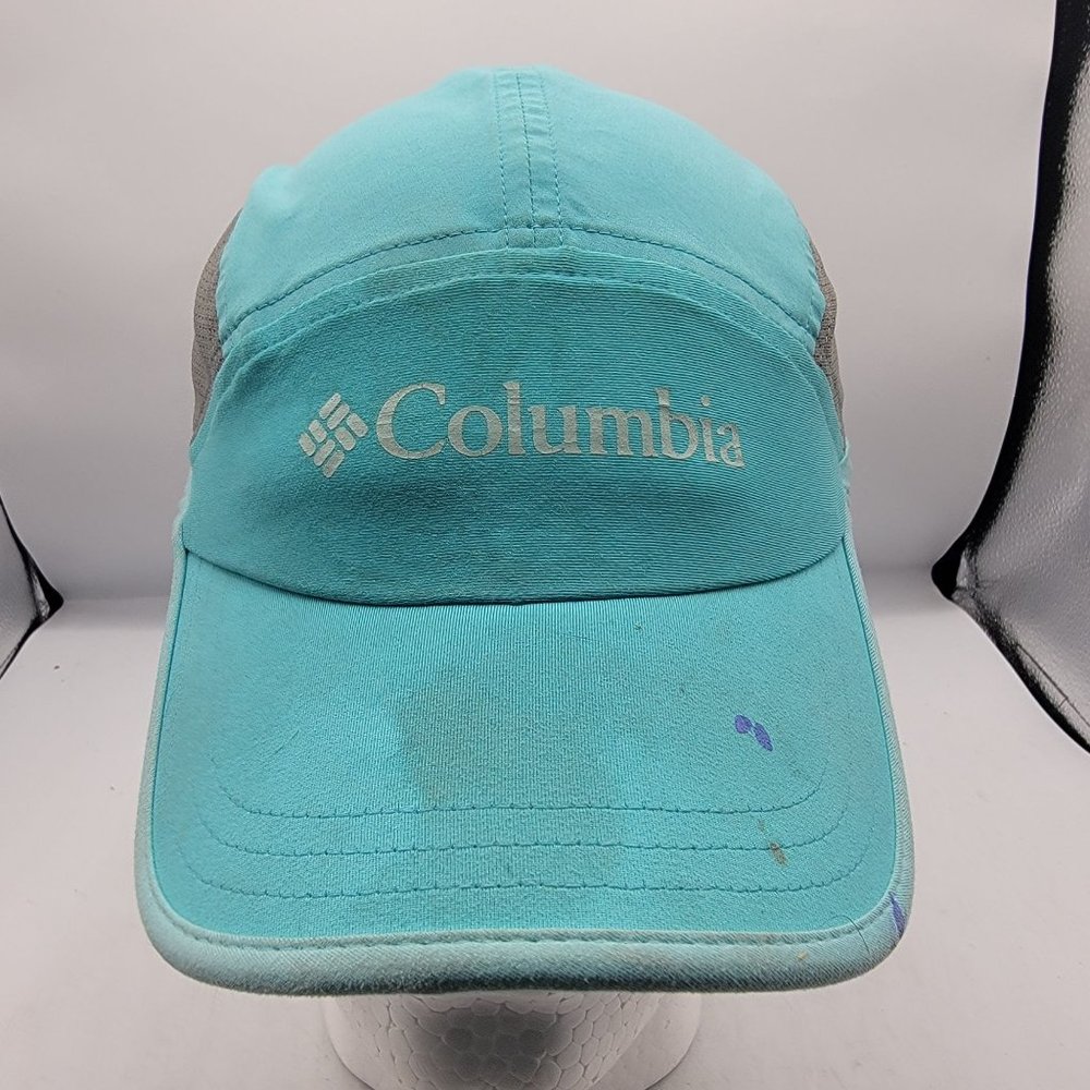 Columbia Adults Unisex Fishing Baseball Cap Lightweight One Size Blue Adjustable